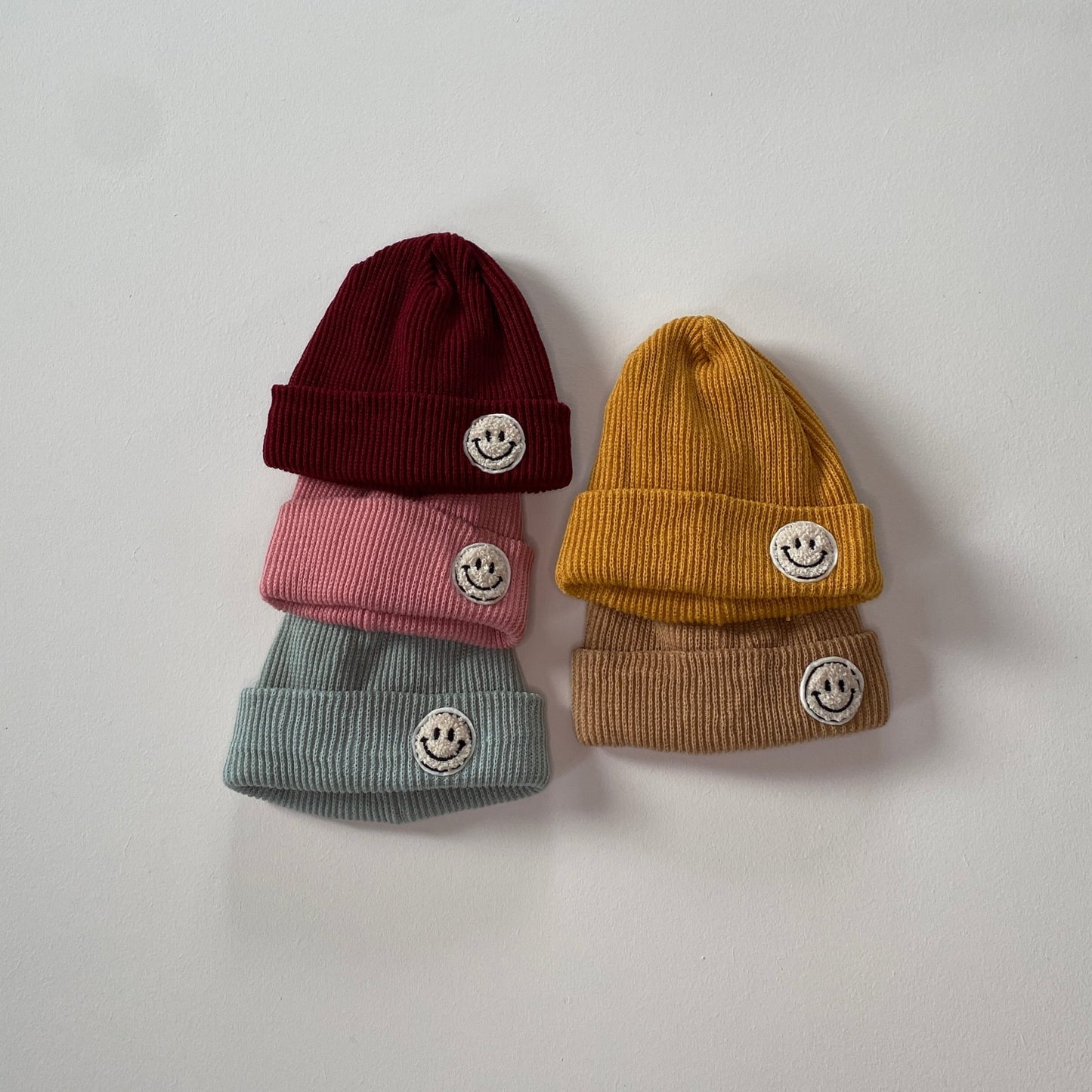 Smile beanie - Beige